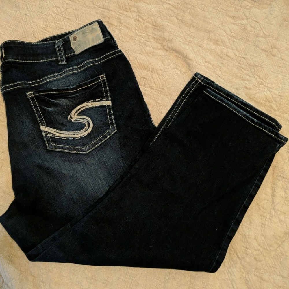 Silver Capris Suki